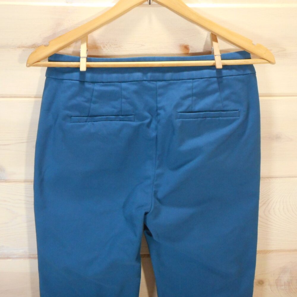 Boden Women's size US 4R Blue Pants Ankle Career Office Casual Pockets - Picture 4 of 9